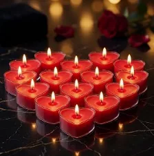 Heart Tealight Candles scented candle
